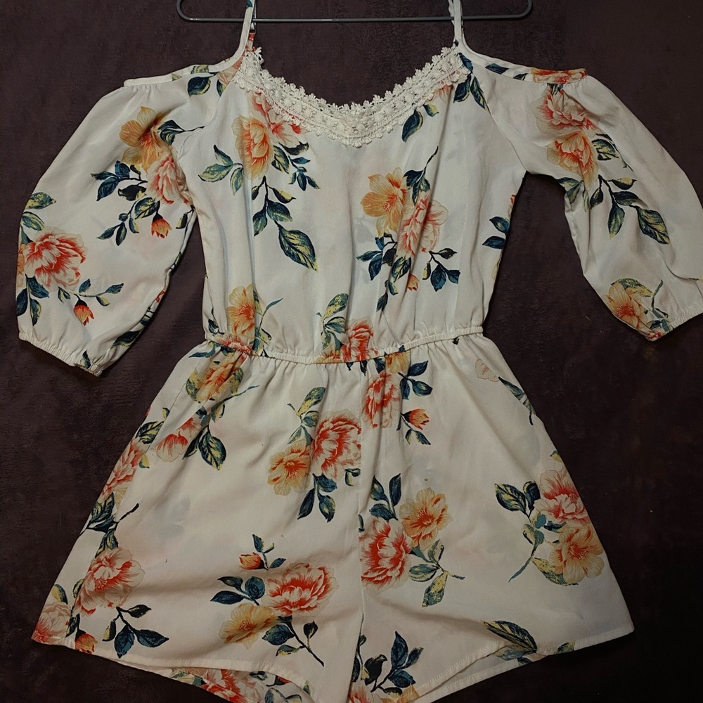 Floral romper